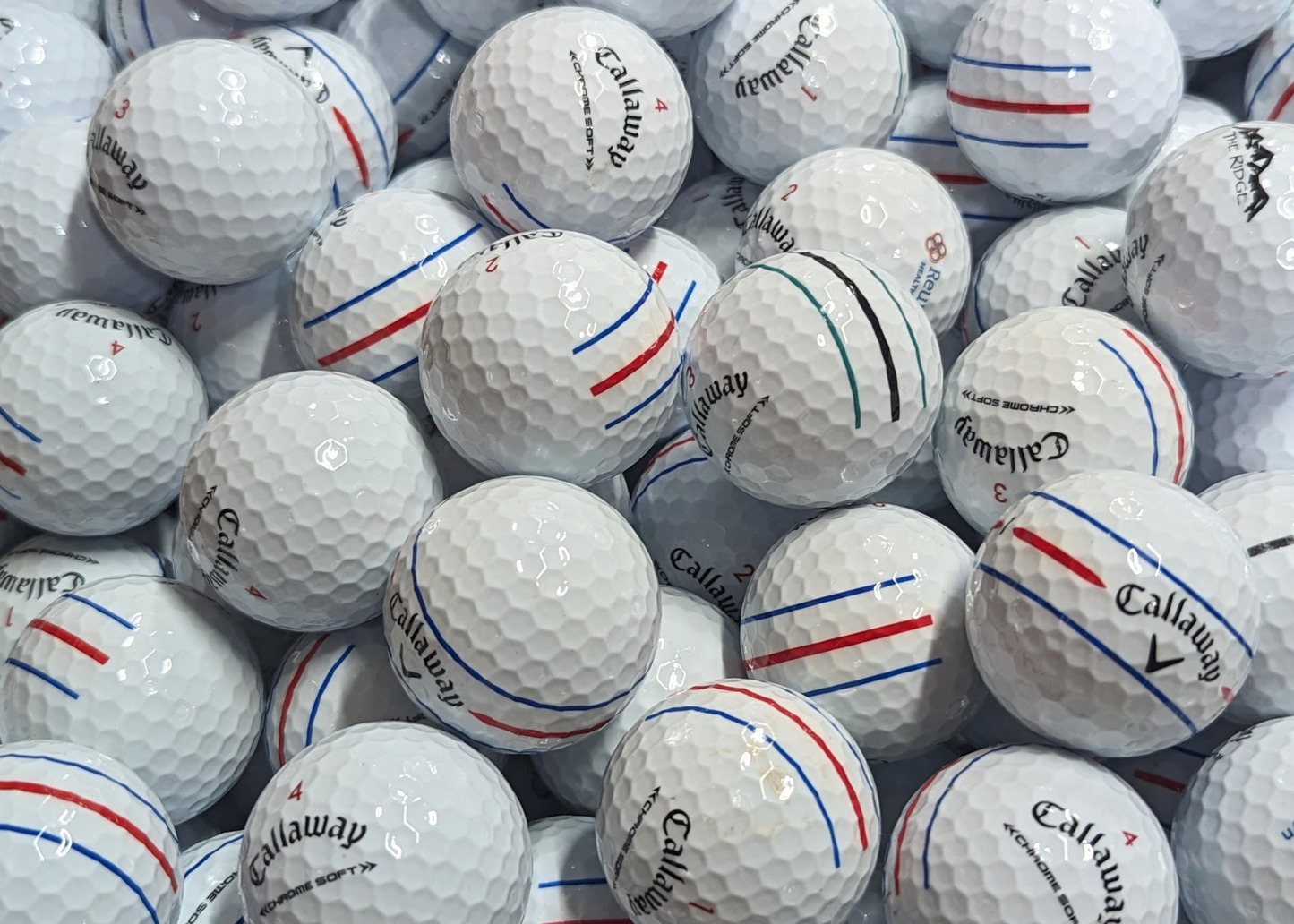 Callaway Chrome Soft Triple Track Used golf Balls