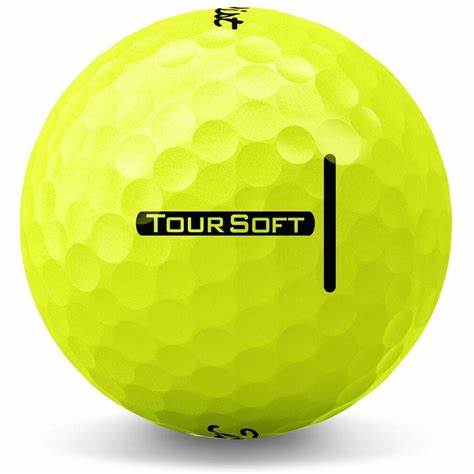 Titleist Tour Soft Used Yellow Golf Balls