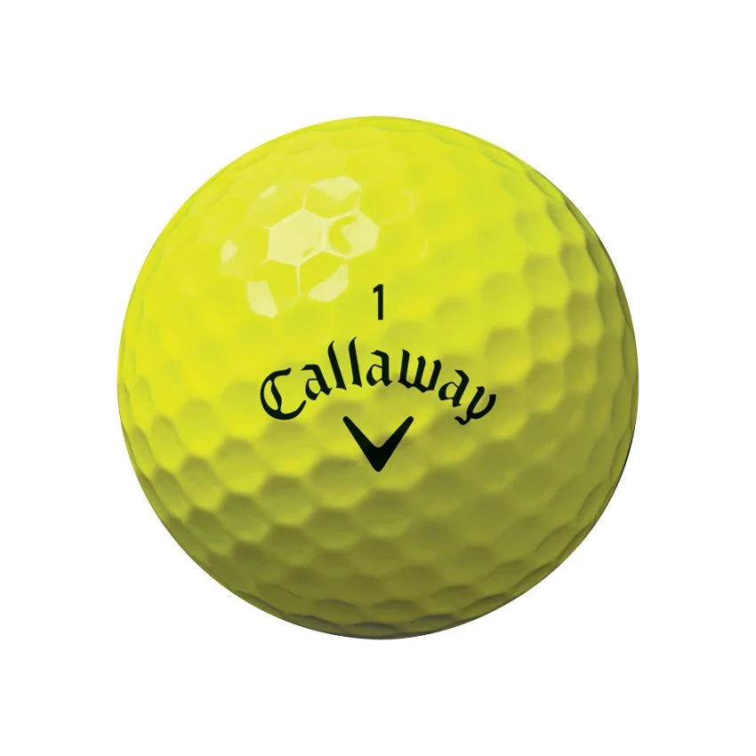 Callaway CXR Yellow Used Golf Balls 